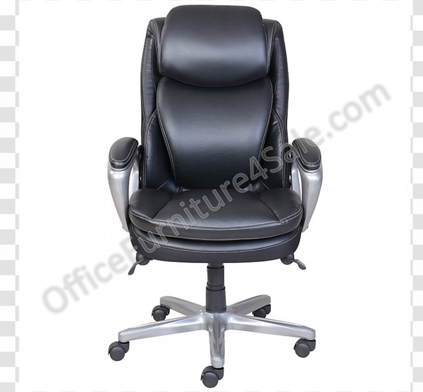 Office & Desk Chairs Table Bonded Leather Swivel Chair Transparent PNG