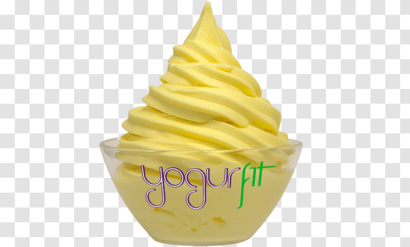 Ice Cream Frozen Yogurt Buttercream Flavor - Toppings Transparent PNG