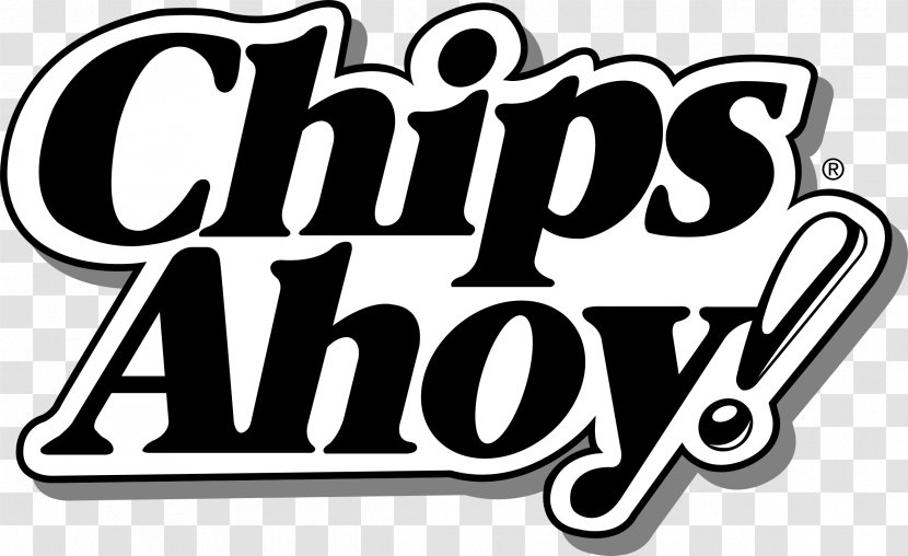 Logo Clip Art Chips Ahoy! Brand Font - Monochrome Photography - Dairy Milk Transparent PNG