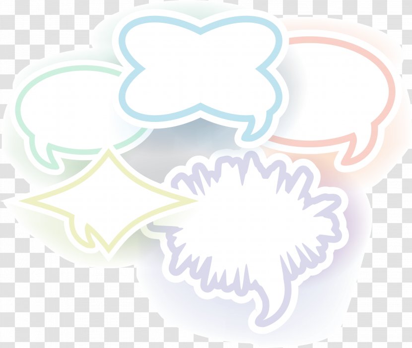 Drawing - Line Art - Speech Bubble Transparent PNG