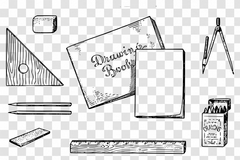Technical Drawing Tool Made Easy: A Helpful Book For Young Artists; The Way To Begin And Finish Your Sketches Clearly Shown Step By Clip Art Transparent PNG