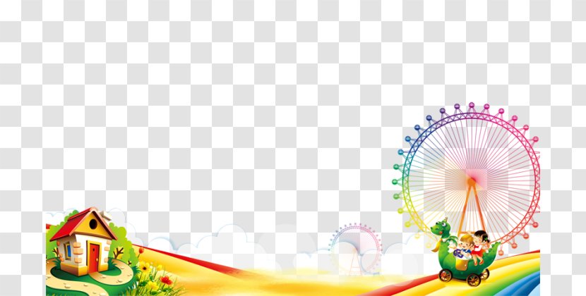 Childrens Day Carnival Poster - Cartoon - Theme Park Transparent PNG