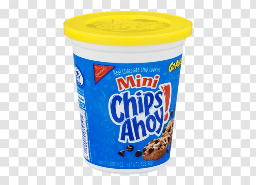 Chocolate Chip Cookie Chips Ahoy! Biscuits Nabisco - Dough Ice Cream Transparent PNG
