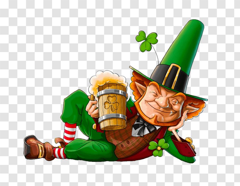 Leprechaun Irish People Saint Patrick's Day Image Stock Photography - Fairy - Drinking Beer Transparent PNG