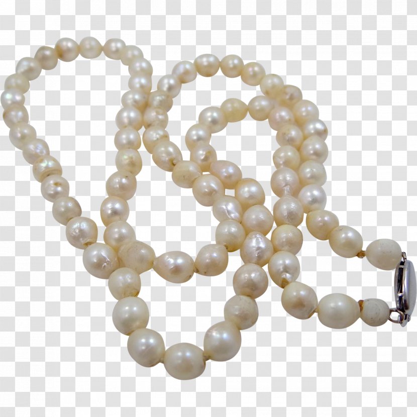 Cultured Freshwater Pearls Necklace Earring Jewellery - Bead Transparent PNG