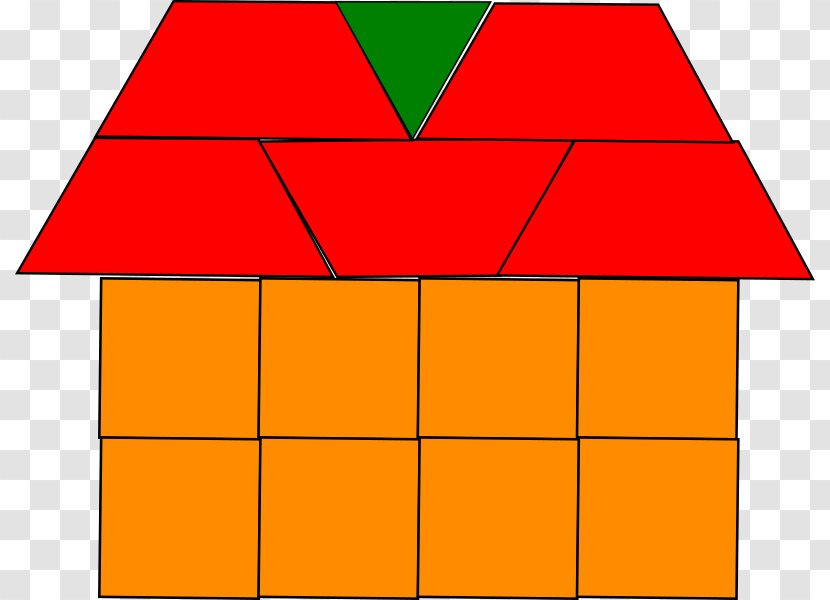 Geometric Shape House Clip Art - Symmetry - Casa Transparent PNG