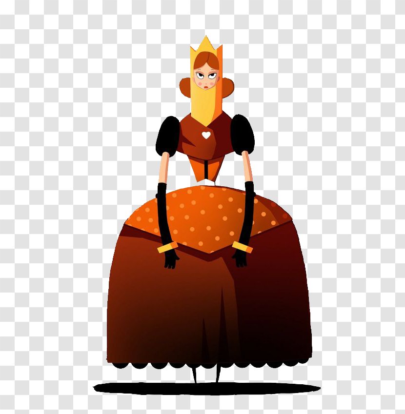 Queen Of Hearts Regnant Icon - Tutu Transparent PNG