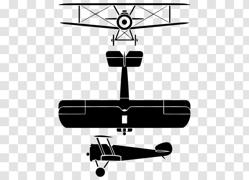 Sopwith Camel Airplane Pup First World War Triplane - Vehicle Transparent PNG
