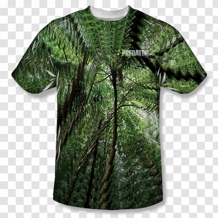 Printed T-shirt Predator Clothing - Tshirt - Fashion Pattern Printing Transparent PNG