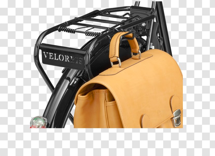 Bag Bicycle Briefcase Luggage Carrier Leather Transparent PNG