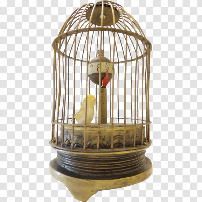 Birdcage Parrot Clock - Cage Transparent PNG