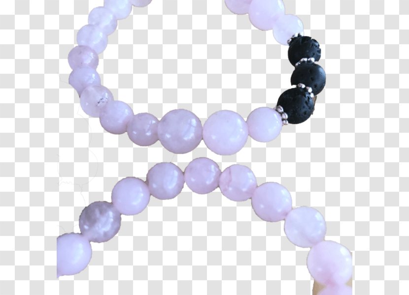 Amethyst Bead Bracelet Lavender - Gemstone - Pink Beads Transparent PNG