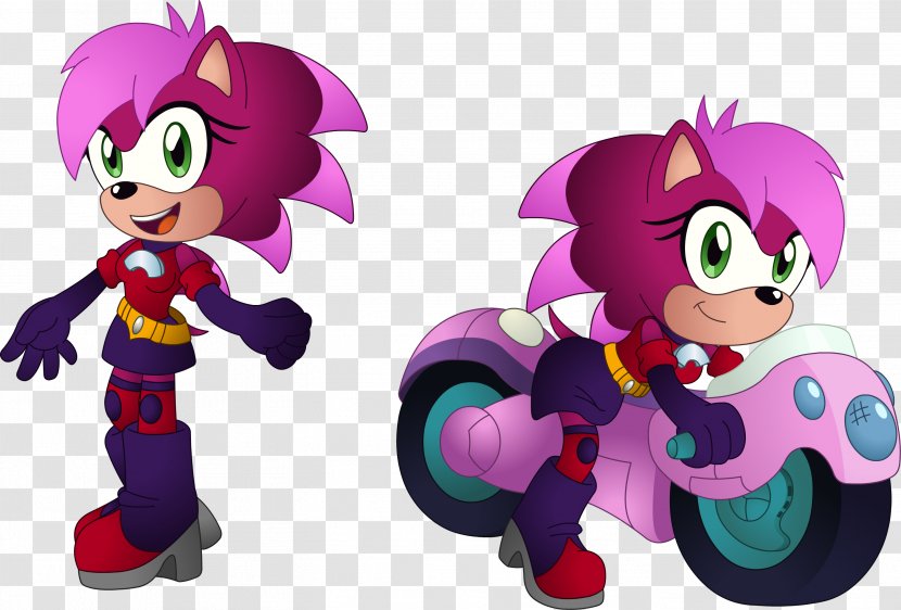 Sonic CD X-treme Rouge The Bat Metal Forces - Fictional Character - Purple Transparent PNG