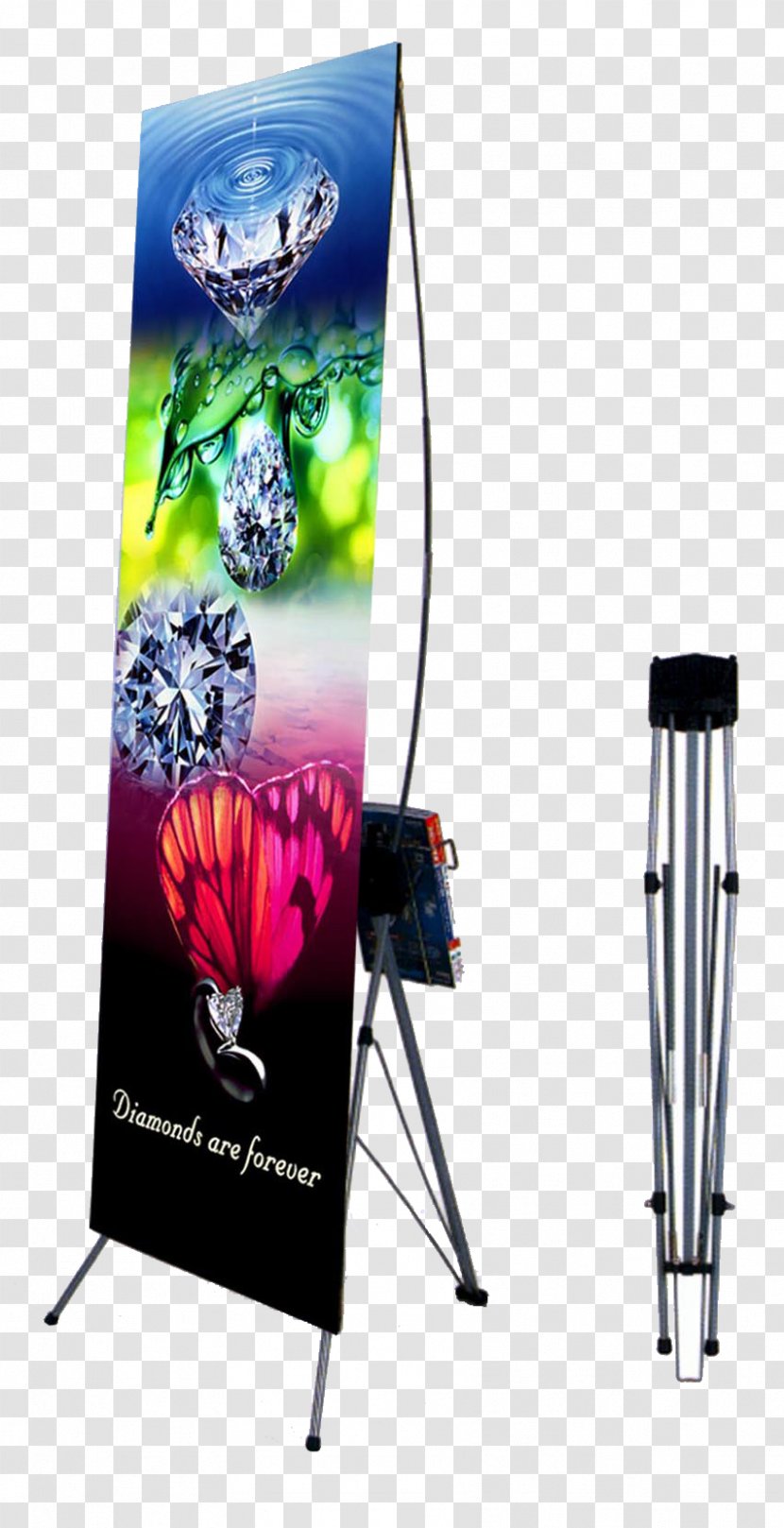 Vinyl Banners Display Stand Advertising Printing - Outofhome - Roll Up Transparent PNG