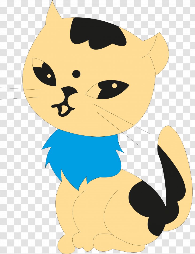 Whiskers Kitten Cat Canidae Dog - Fictional Character - Vector Logo Transparent PNG
