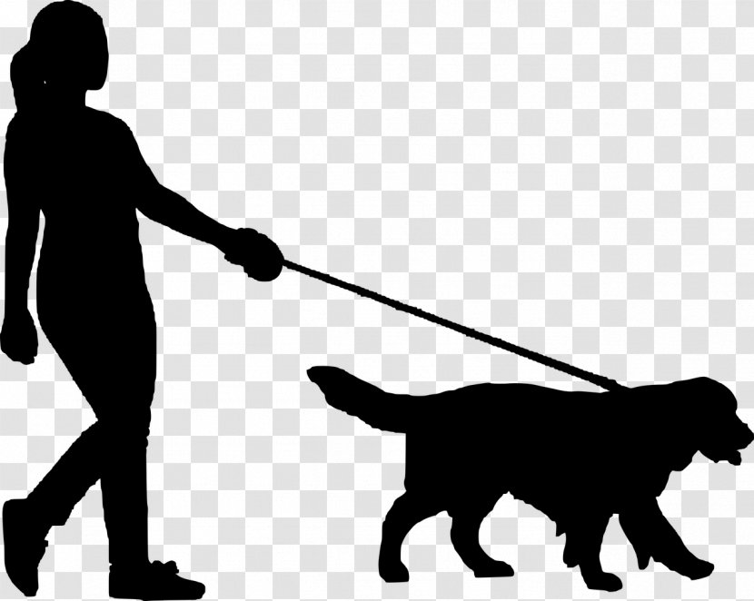 Dog Walking Pet Sitting Border Collie Kennel - Silhouette - Logos Transparent PNG