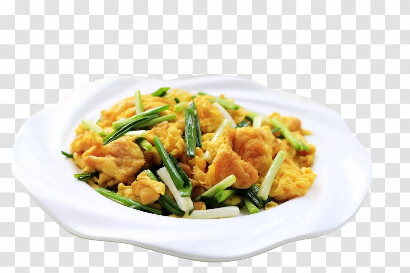 Scrambled Eggs American Chinese Cuisine Recipe Food Eating - Shallot - Fried Transparent PNG