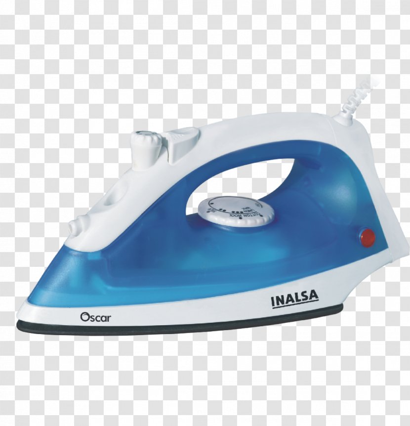 Clothes Iron Inalsa Steam Oscar Jewel 1200-Watt Adria Blue - Cooking Ranges Transparent PNG