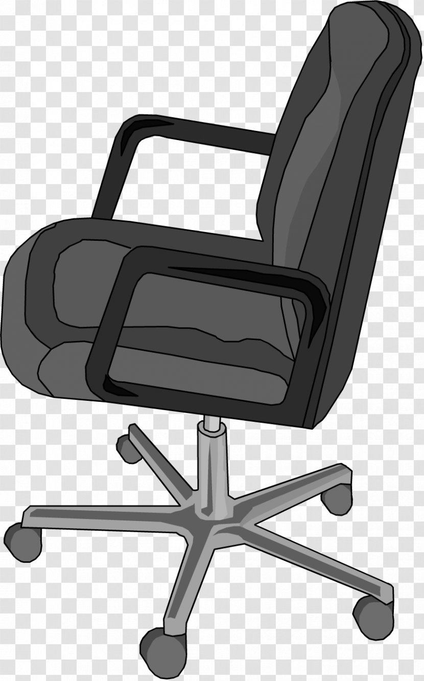Office & Desk Chairs Armrest Line - Furniture Transparent PNG