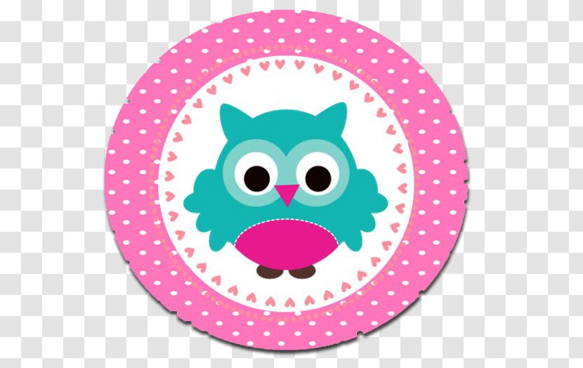 Cupcake Owl Party Baby Shower Clip Art - Scrapbooking - Buhos Transparent PNG