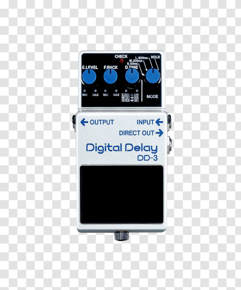 BOSS DD-3 Digital Delay Effects Processors & Pedals DD-7 Boss Corporation - Watercolor - Musical Instruments Transparent PNG