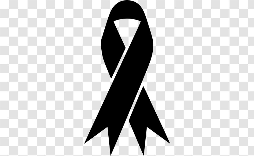 Awareness Ribbon Black Pink Green - Mourning Transparent PNG