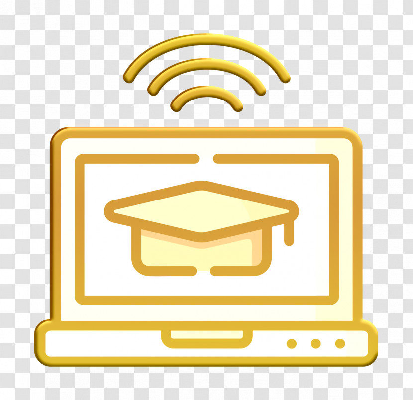 Elearning Icon Online Learning Icon Laptop Icon Transparent PNG