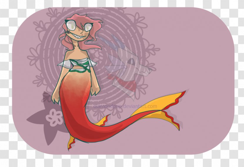 Mermaid Cartoon - Fictional Character Transparent PNG