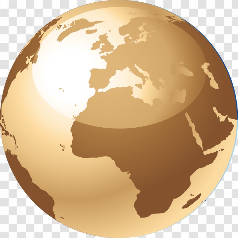 Earth Globe World Map - Vector,globe,Design Icon Transparent PNG