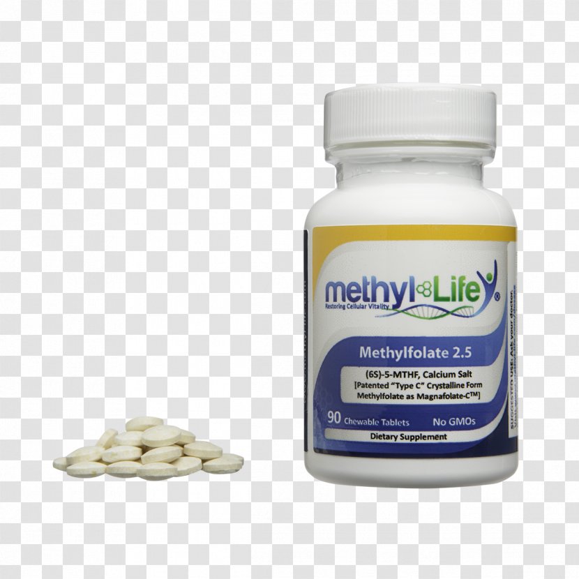 Dietary Supplement Levomefolic Acid Tablet Vitamin Cobalamin - Hydroxocobalamin Transparent PNG