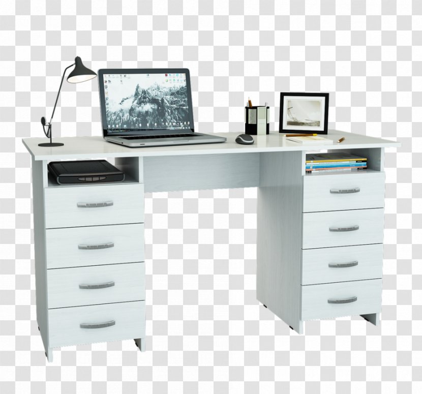 Table Computer Desk Венге Oak Transparent PNG