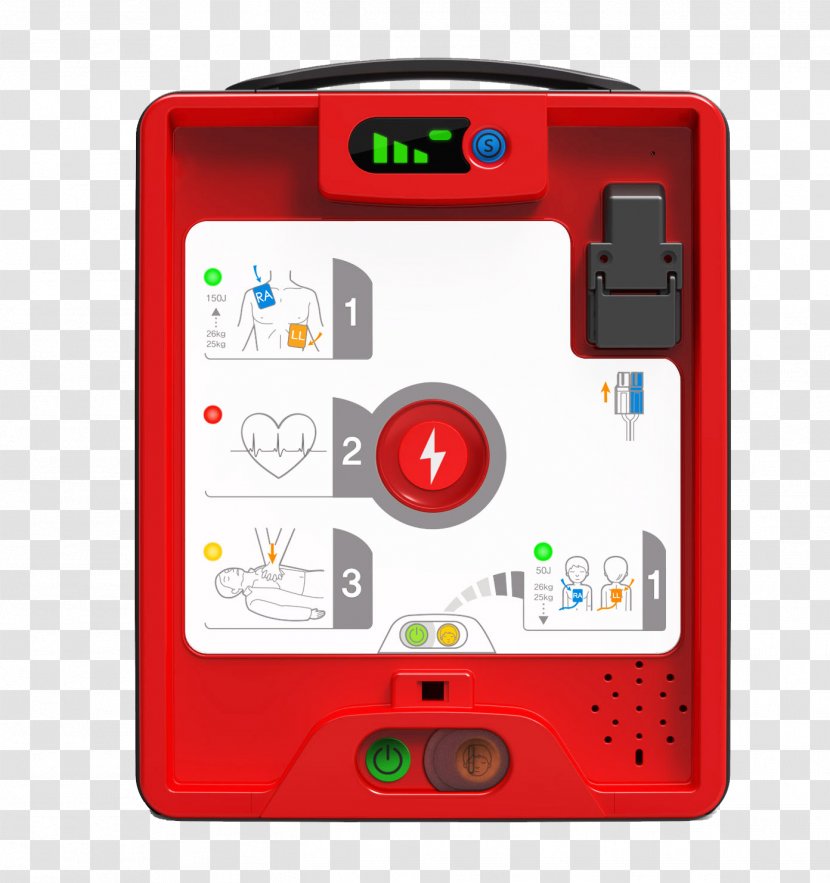 Automated External Defibrillators Defibrillation Cardiac Arrest Heart Cardiology - Muscle Transparent PNG