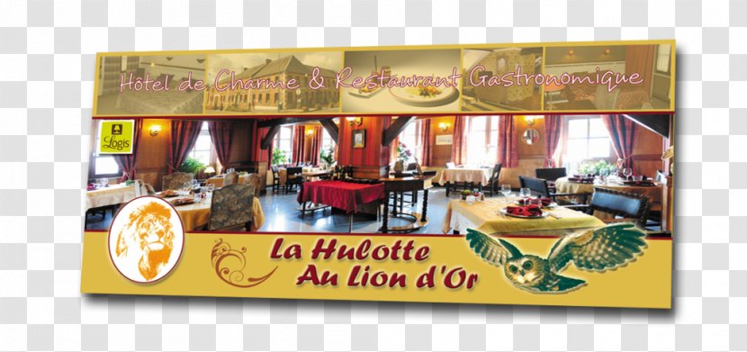 Restaurant Menu Post Cards Logis Hôtel La Hulotte Au Lion D'Or - Cafe Carte Transparent PNG