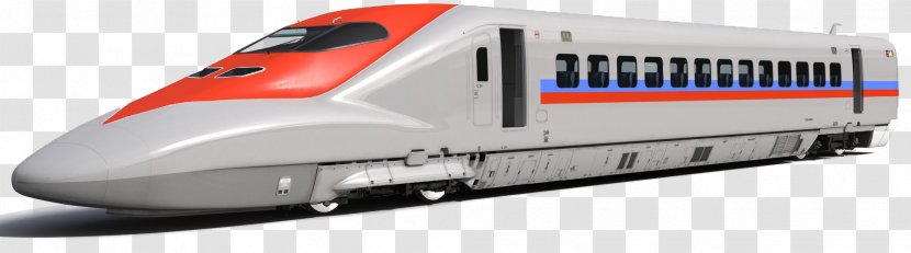 TGV Passenger Car Rail Transport Train Maglev - Grey - Orange High Iron Transparent PNG