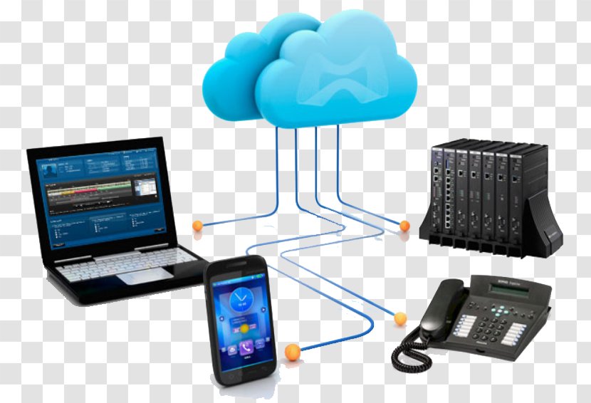 Business Telephone System Voice Over IP PBX Telephony VoIP Phone - Ip Pbx - Cloud Computing Transparent PNG
