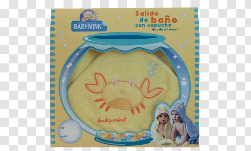 Towel Bathrobe Bathroom Infant Hood - Mink Transparent PNG