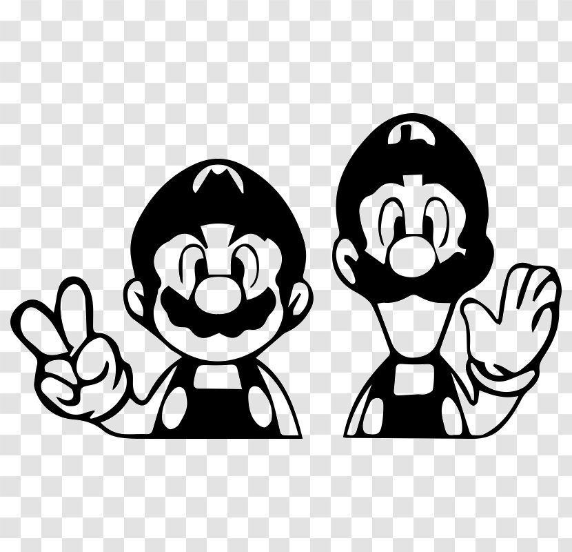 Mario & Luigi: Superstar Saga Super Bros. - Cartoon - Bros Transparent PNG