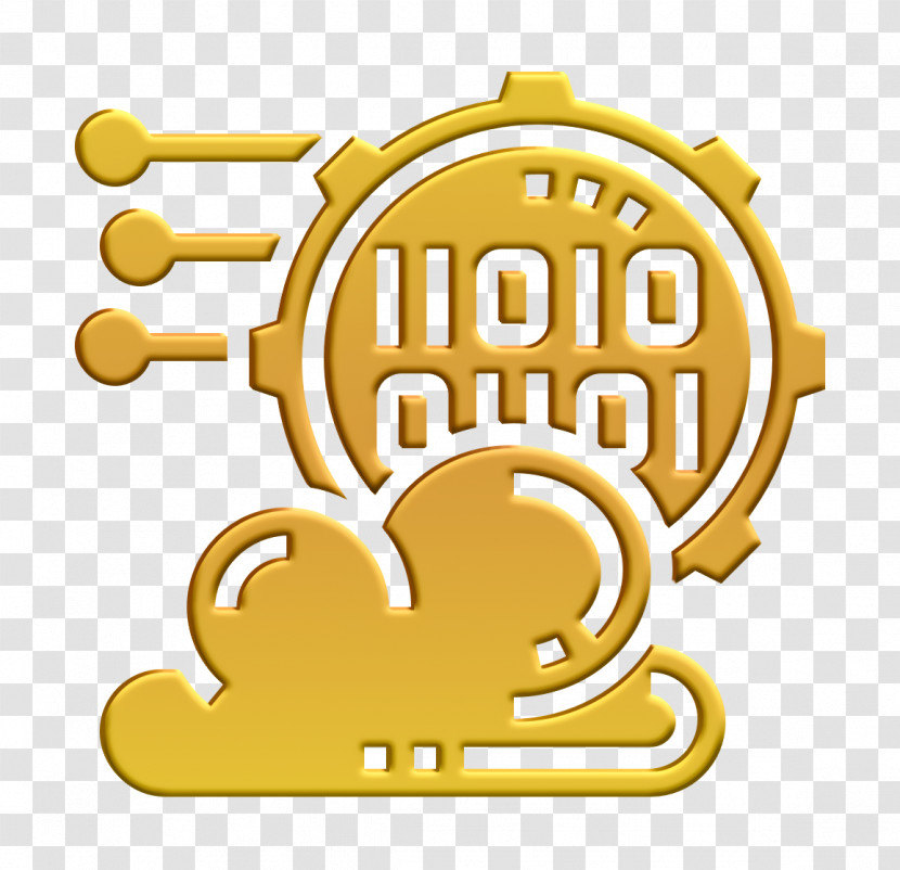 Cloud Processing Icon Programming Icon Cyber Crime Icon Transparent PNG