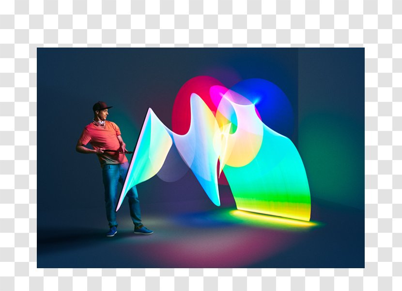 Light Painting Photography Kaleidoscope Transparent PNG