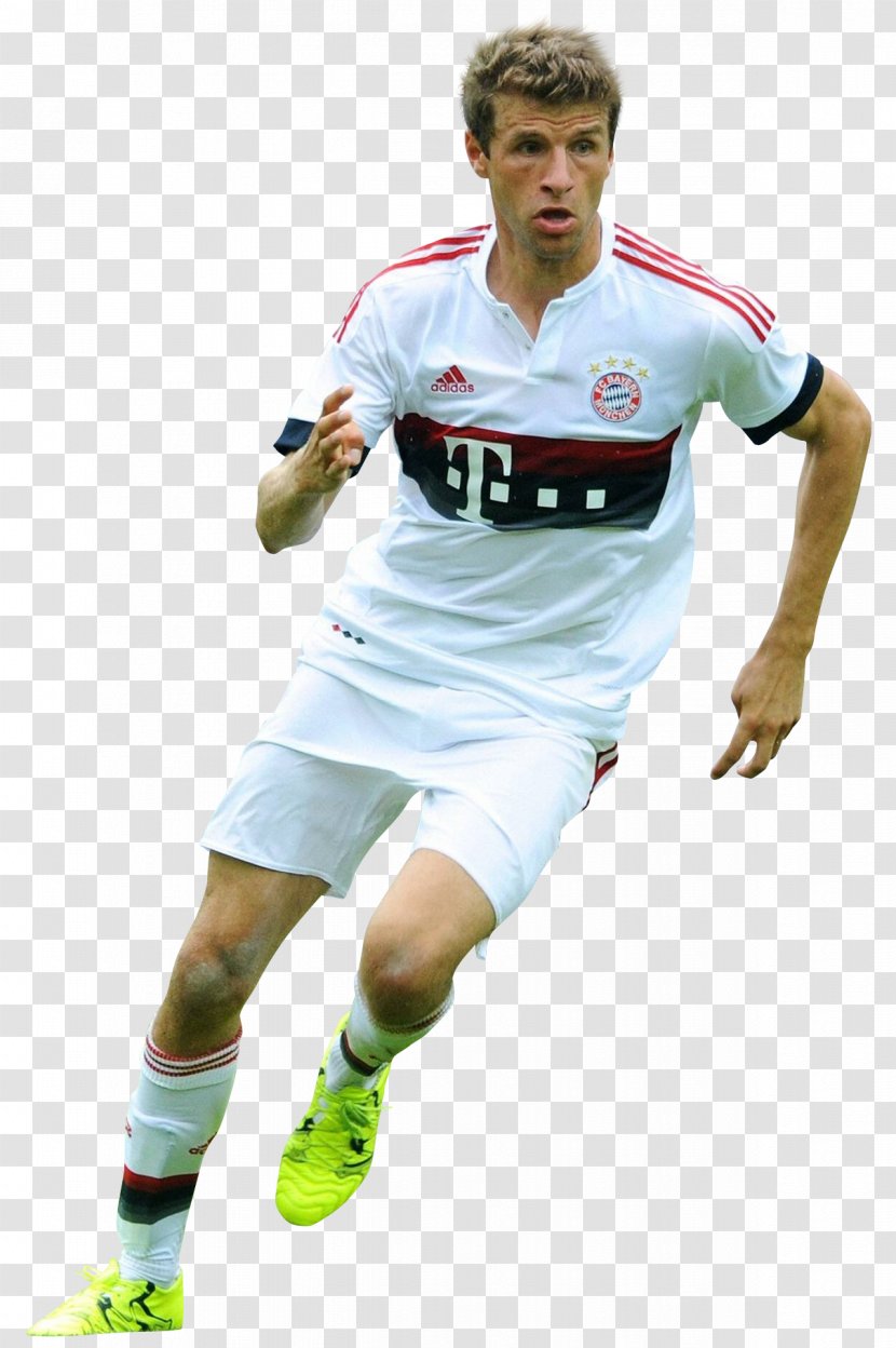 Thomas Müller Soccer Player FC Bayern Munich Manchester United F.C. Team Sport - Sportswear - Muller Germany Transparent PNG