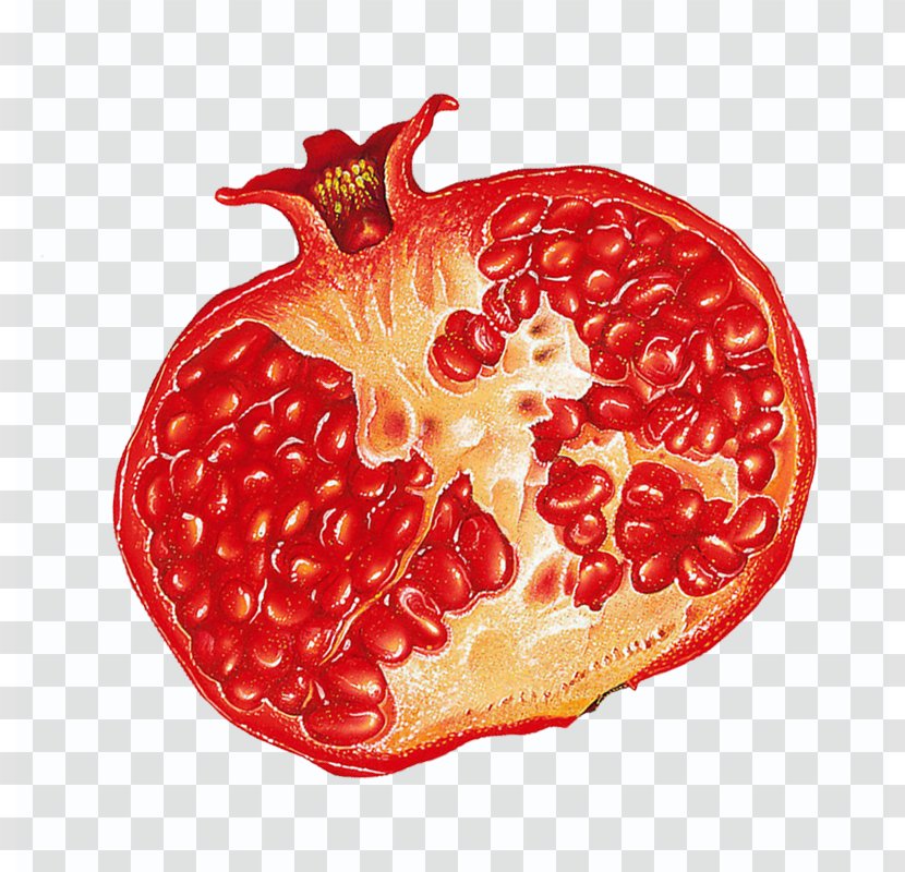 Strawberry Pomegranate Fruit - Auglis Transparent PNG