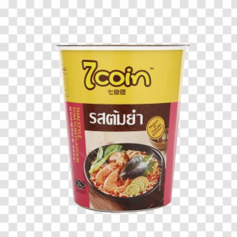 Instant Noodle Tom Yum Thai Cuisine Fast Food - Roasting - Seven Cracking It Flavor Noodles Transparent PNG