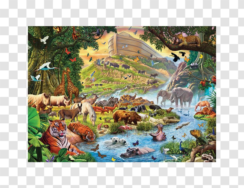 Jigsaw Puzzles Ravensburger Puzzle Video Game - Art - Noah Ark Transparent PNG