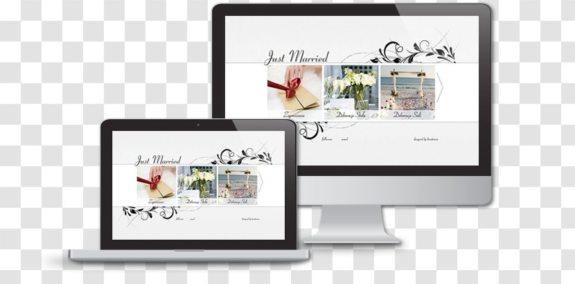Web Page Multimedia HTML Adobe Flash - Brand - Just Maried Transparent PNG