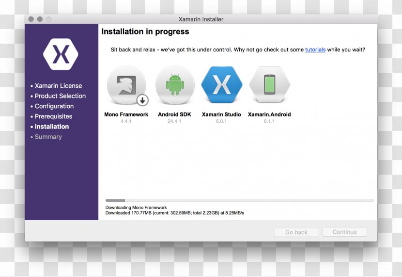 Xamarin MacOS Microsoft Installation Computer Software - Installed Transparent PNG