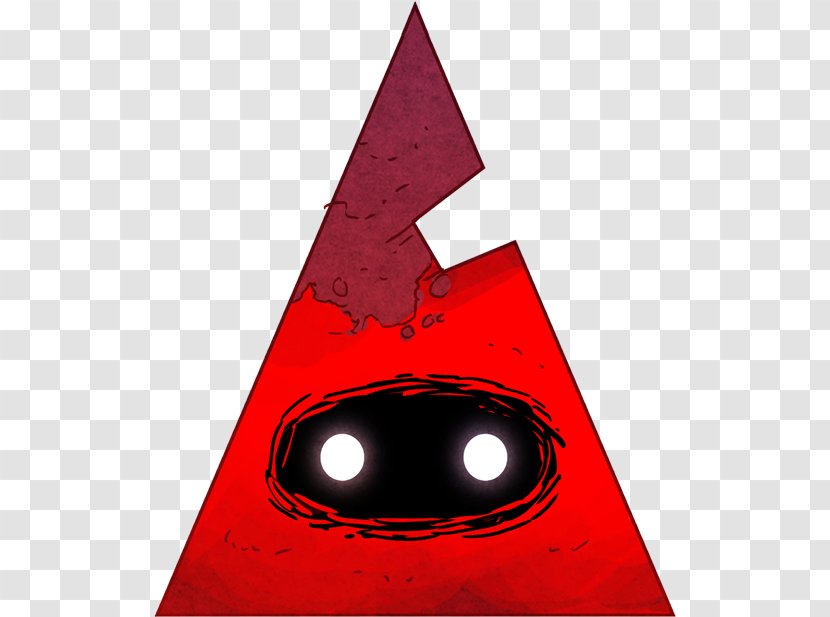 Triangle Background - Cone Red Transparent PNG