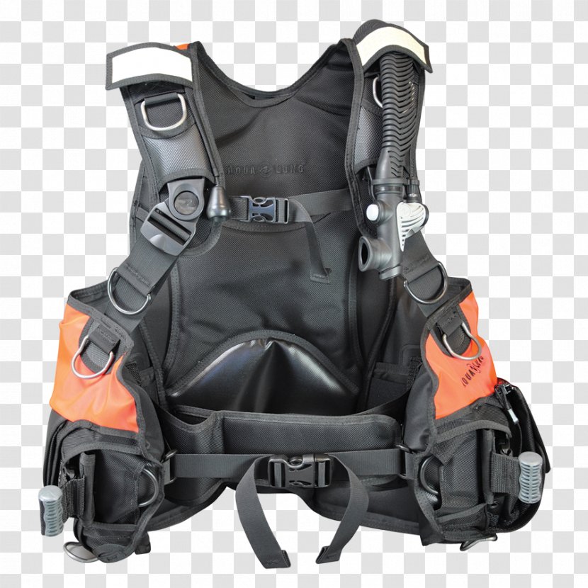 Buoyancy Compensators Aqua-Lung Scuba Set Aqua Lung/La Spirotechnique Underwater Diving - Vest - Compensator Transparent PNG