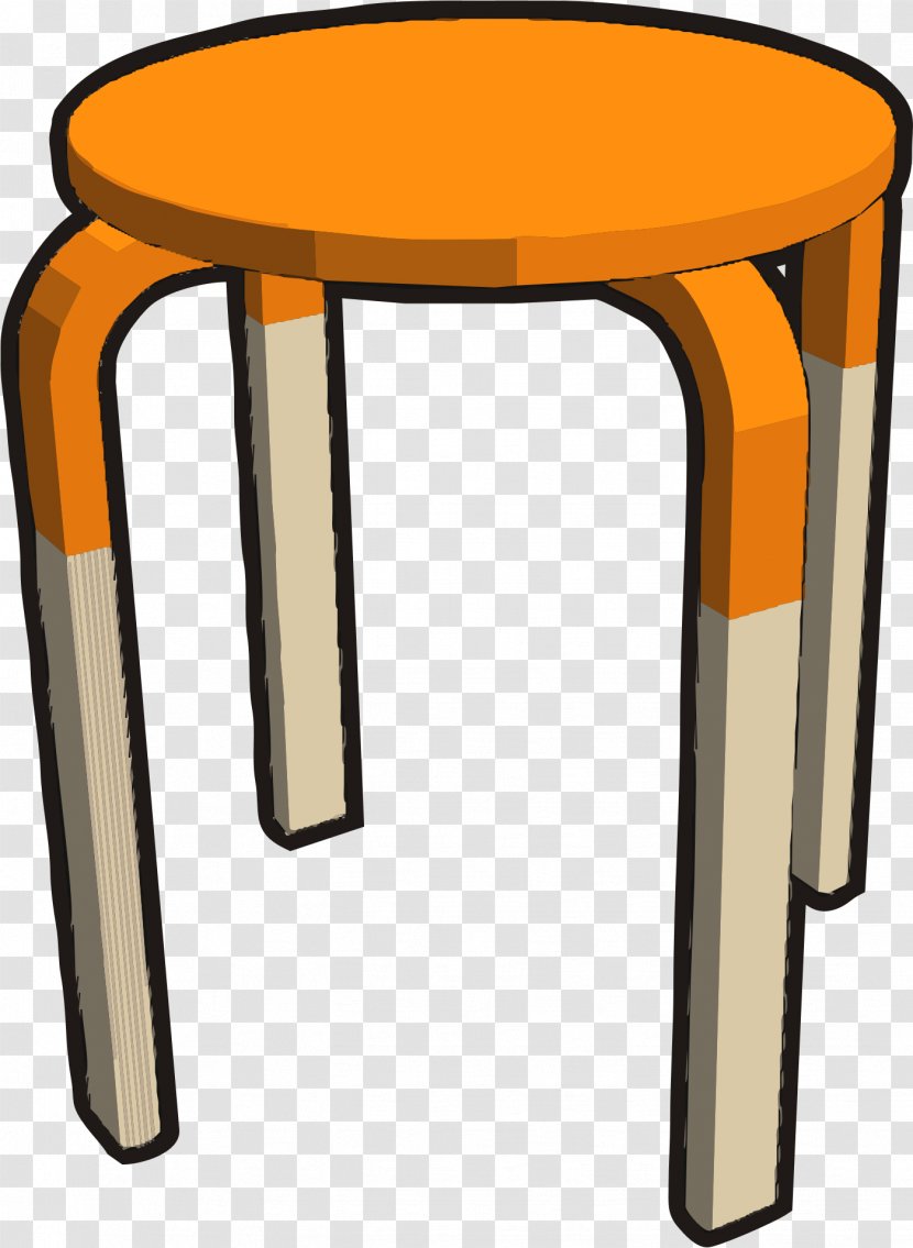 Stool Chair Clip Art - End Table - Office Vector Transparent PNG