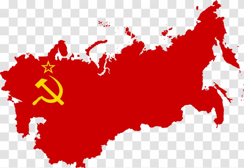 History Of The Soviet Union October Revolution Flag United Kingdom - Hammer And Sickle Transparent PNG