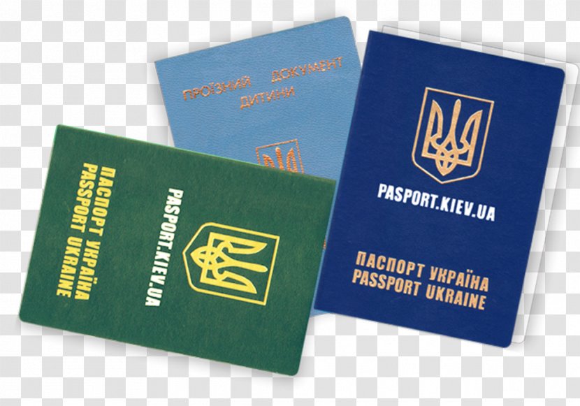 Ukraine Ukrainian Passport Polish International - Royaltyfree - Color Of The Material Transparent PNG